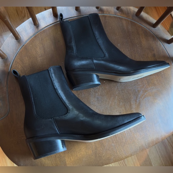 Dolce Vita Black Ankle Boots - Picture 4 of 15